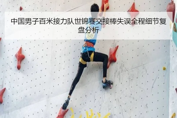中国男子百米接力队世锦赛交接棒失误全程细节复盘分析